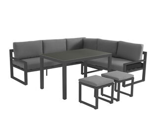 Patmos 5 Piece Low Dining Setting