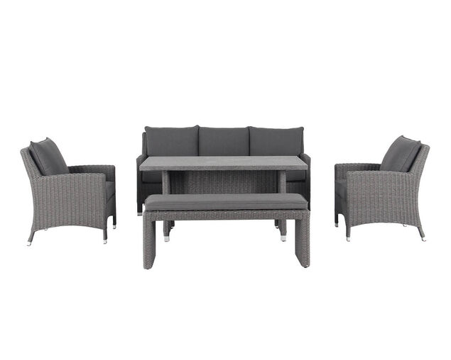 Avalon 5 Piece Low Dining Setting, , hi-res image number null