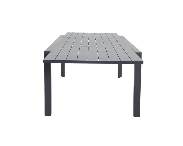 Jette 12 Seater Extension Dining Setting Bundle - Gunmetal Grey, Gunmetal Grey, hi-res