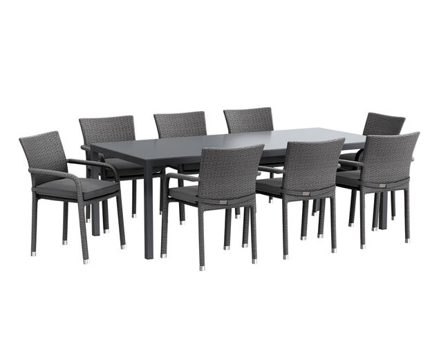 Avalon-Boston 9 Piece Dining Setting, , hi-res image number null
