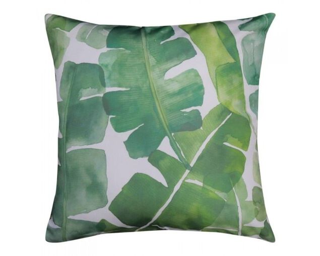 Banana Leaf Cushion Green 50 x 50cm, , hi-res image number null