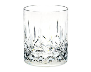 D-Still Unbreakable Polycarbonate Diamond Cut Old Fashion Glass 295ml - 4 Pack