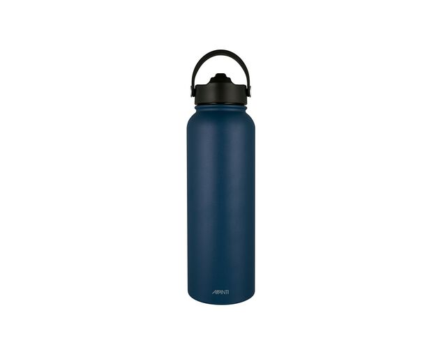 Avanti HydroSport Sipper Insulated Bottle 1.1 Litre Navy, , hi-res image number null