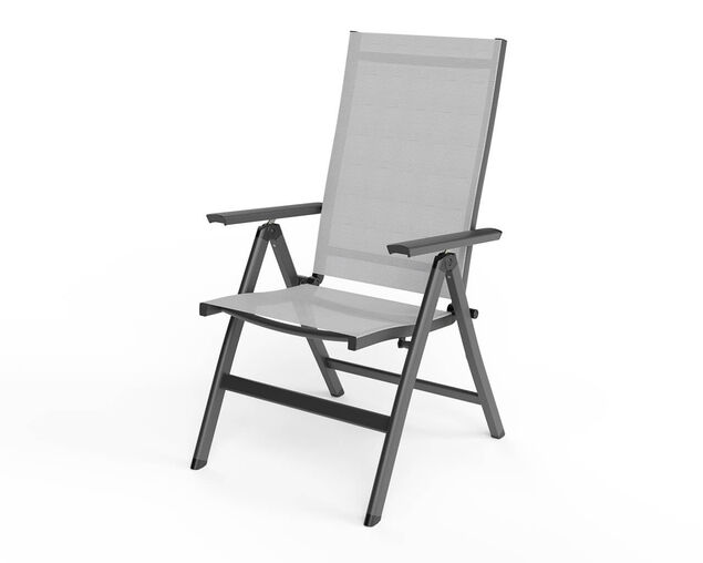 Frankie-Sinta 13 Piece Extension Dining Setting (Gunmetal Grey), , hi-res