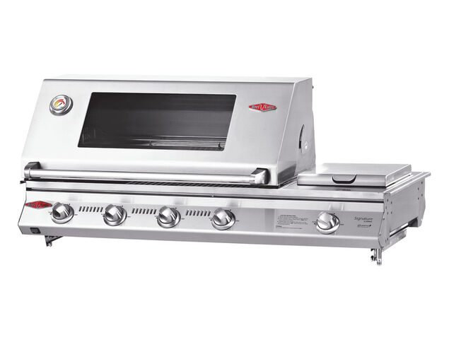BeefEater Signature SL4000 4 Burner Build In BBQ With Side Burner, , hi-res image number null