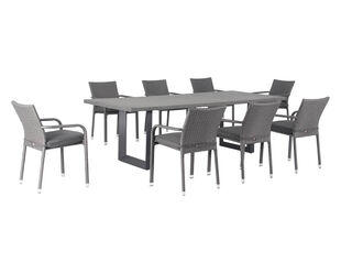 Avalon 9 Piece Outdoor Dining Setting