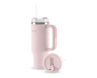 Avanti Hydroquench Insulated Travel Tumbler with Two Lids 1L - Blush Pink