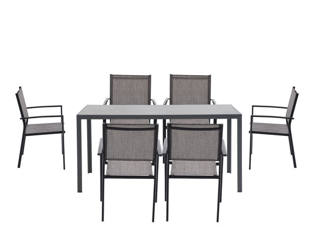 Malmo 7 Piece Dining Setting, , hi-res