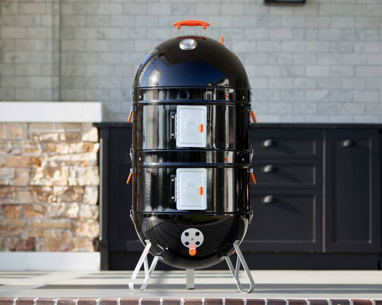 Proq frontier top bbq smoker