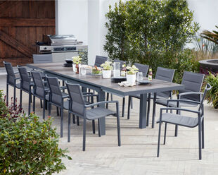 Boston-Phoenix 13 Piece Extension Dining Setting