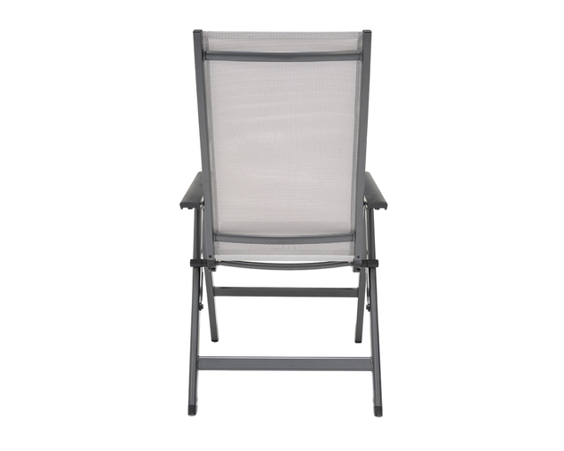 Frankie Adjustable Dining Chair - Grey, Gunmetal Grey, hi-res