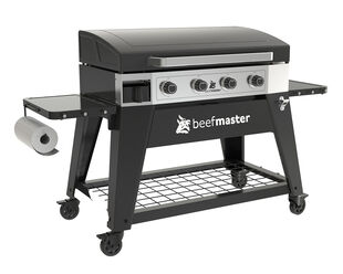 Beefmaster Griddle 4 Burner Flat Top BBQ on Cart