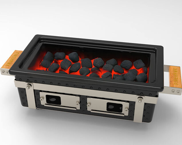Firehawk Hibachi Tabletop Grill, , hi-res