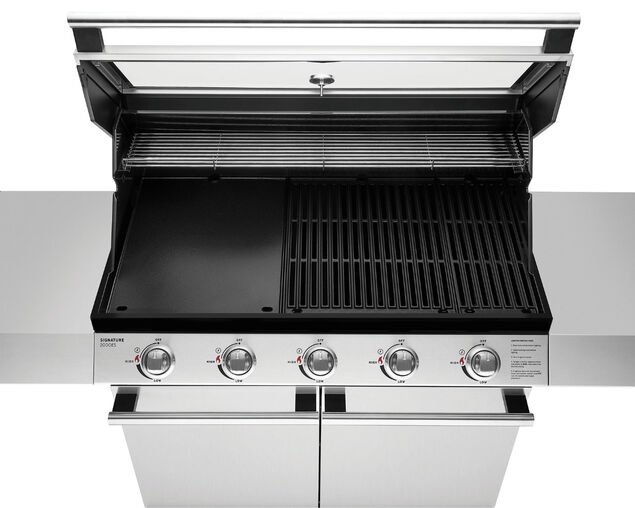 BeefEater Signature 2000 5 Burner BBQ & Trolley, , hi-res