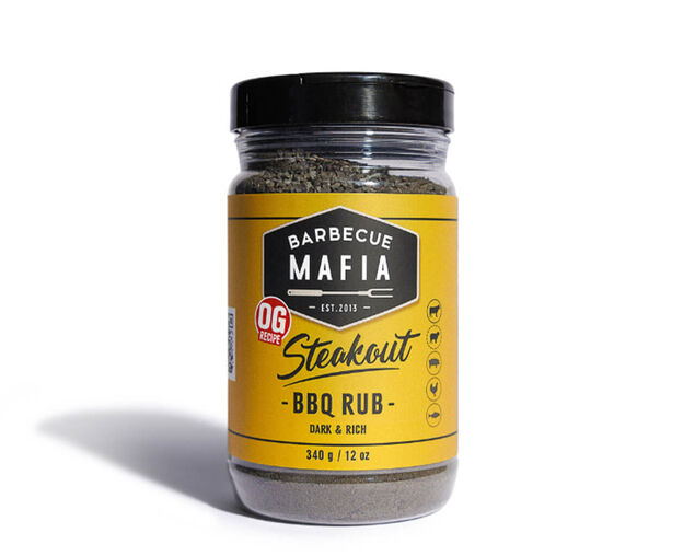 Barbecue Mafia OG Steakout BBQ Rub 340g Shaker, , hi-res image number null