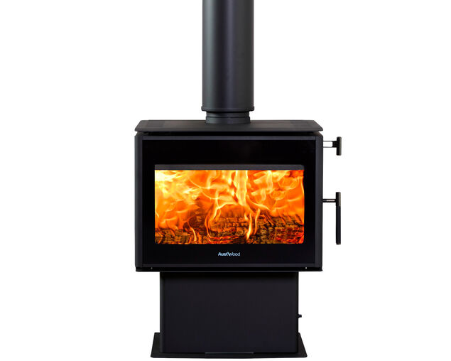 Austwood Perisher Freestanding Wood Heater, , hi-res