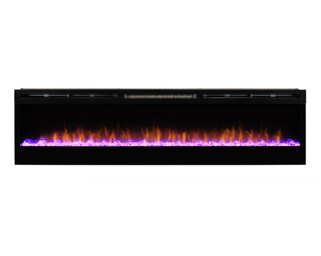 Dimplex Prism 74" Wall Mounted Electric Fireplace, , hi-res image number null