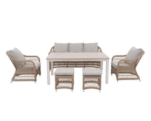 Kalbarri 6 Piece Low Dining Setting