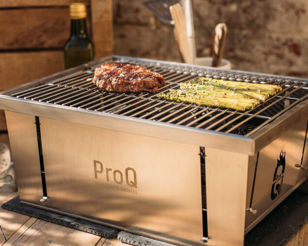 Buy ProQ Flatdog Portable Charcoal BBQ at Barbeques Galore.