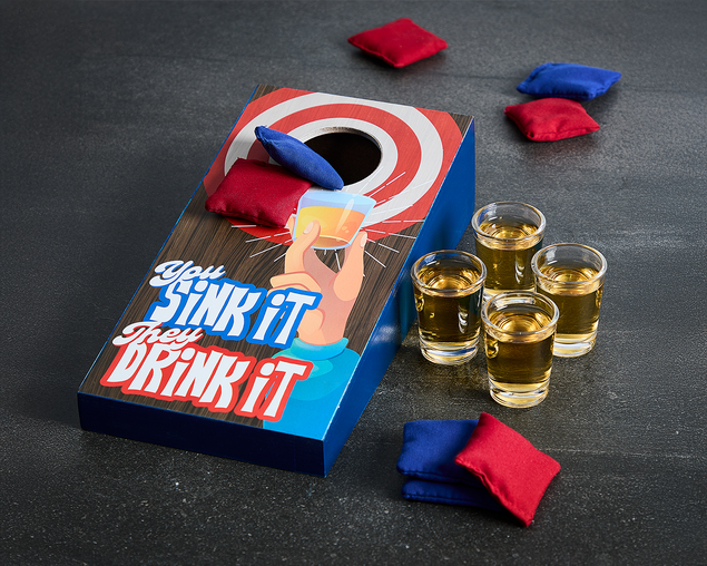 Bean Bag Toss & Drink Game, , hi-res