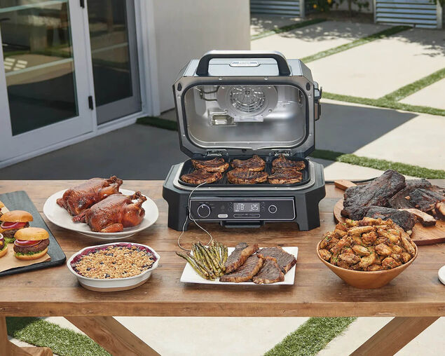 Ninja Woodfire Pro XL Outdoor Electric BBQ Grill & Smoker, , hi-res