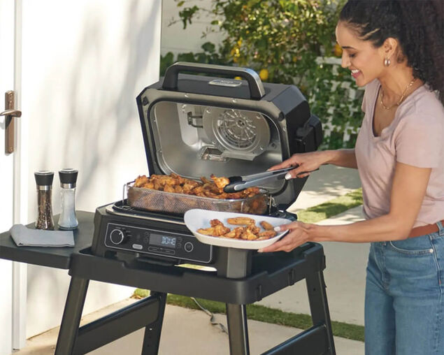 Ninja Woodfire Pro XL Outdoor Electric BBQ Grill & Smoker, , hi-res