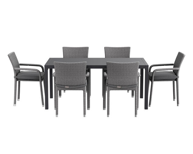 Avalon-Jette 7 Piece Dining Setting, , hi-res image number null