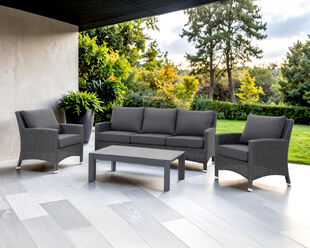 Avalon 4 Piece Lounge Setting