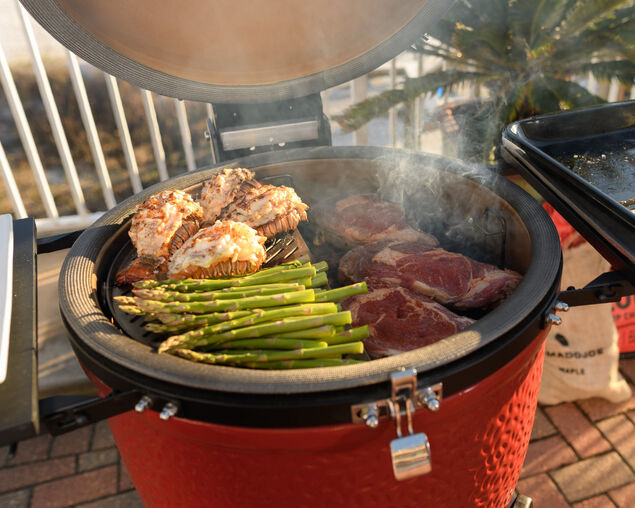 Kamado Joe Classic Joe BBQ On Cart - Series III, , hi-res