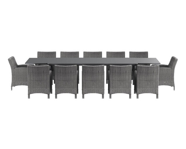 Avalon-Jette 13 Piece Extension Dining Setting, , hi-res image number null