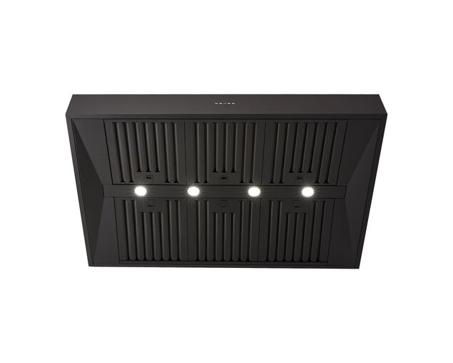 Schweigen Black BBQ Alfresco Rangehood 1200mm (Non Silent) 3000M³/hr Twin Motors, , hi-res