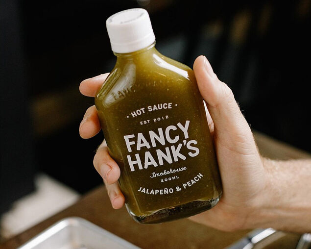 Fancy Hanks Jalapeño Peach Sauce 200ml, , hi-res