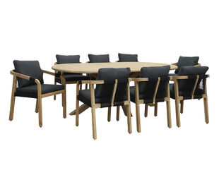 Palade 9 Piece Dining Setting