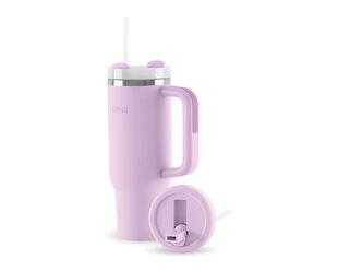 Avanti Hydroquench Insulated Travel Tumbler with Two Lids 1L - Lilac