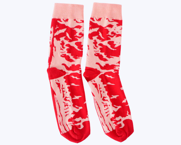 Novelty Meat Socks Box - 1 Pair, , hi-res