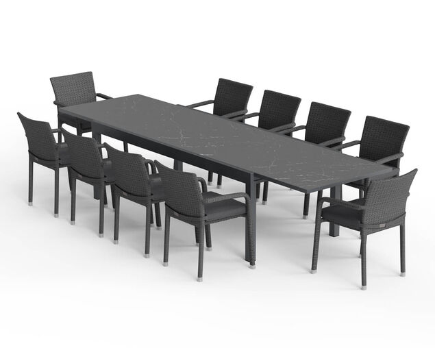 Avalon-Sinta 11 Piece Dining Setting, , hi-res