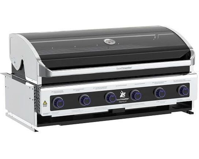 Premium Beefmaster 6 Burner Build-In BBQ, , hi-res image number null