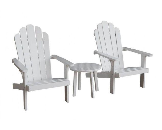 Milly 3 Piece Timber Adirondack Set, , hi-res image number null