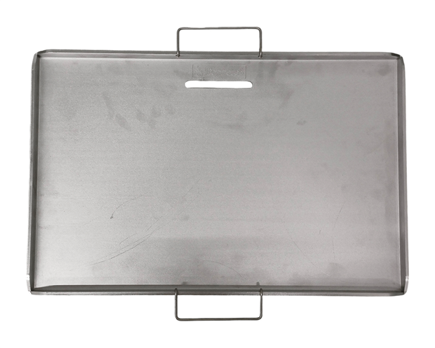 Stainless Steel Hotplate with Handles - 317 x 485mm (13"), , hi-res