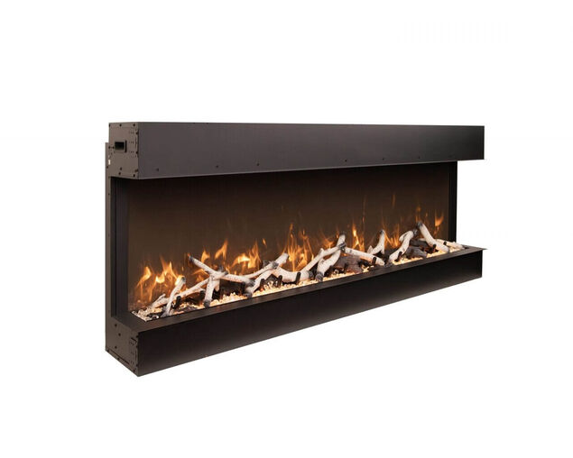 Amantii Smart 72" unit – 10 5/8" in depth 3 sided glass fireplace, , hi-res
