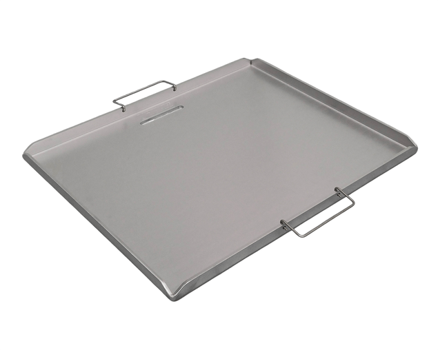 Stainless Steel Hotplate with Handles - 392 x 485mm (15"), , hi-res image number null