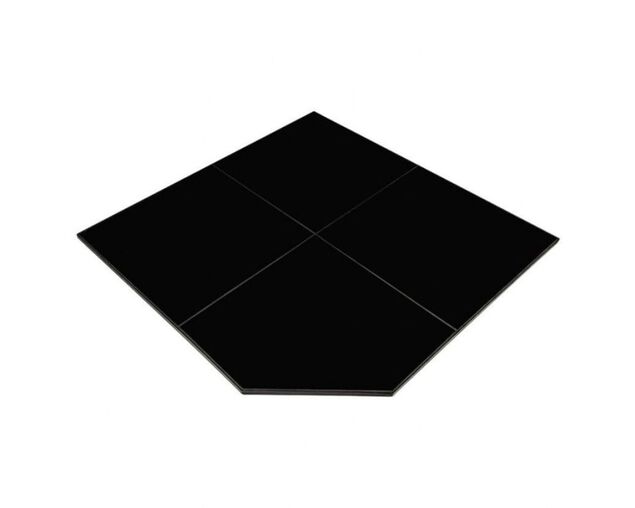 Maxiheat Corner Hearth Gloss Black, , hi-res image number null