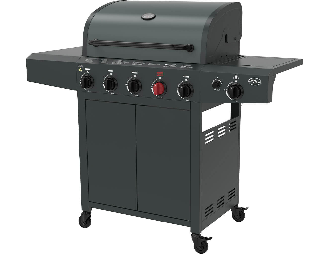 5 burner bbq clearance