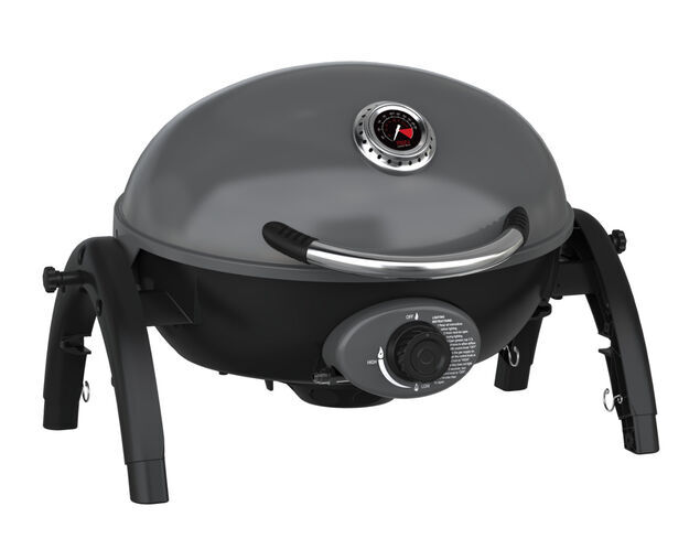 ziegler & brown portable grill half grill