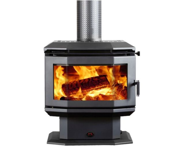 Buy Saxon Rosewood Freestanding Wood Heater at Barbeques Galore.