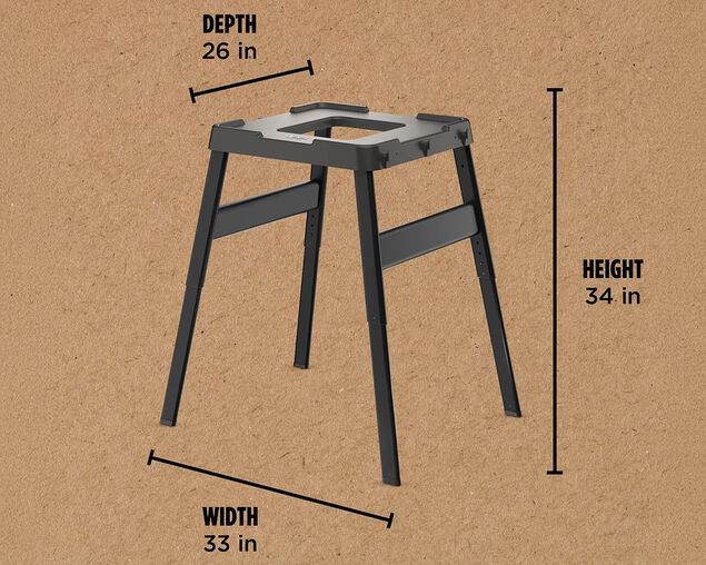 Ninja Woodfire Adjustable Outdoor Stand, , hi-res