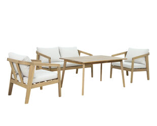 Nara 4 Piece Low Dining Setting