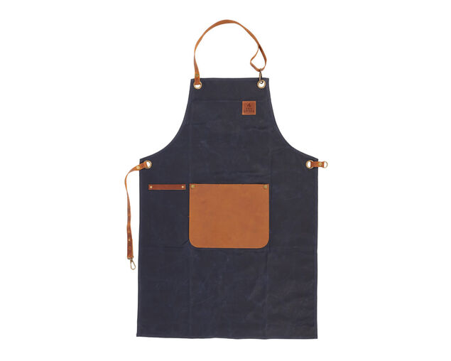 Pro Smoke Apron Blue, , hi-res image number null