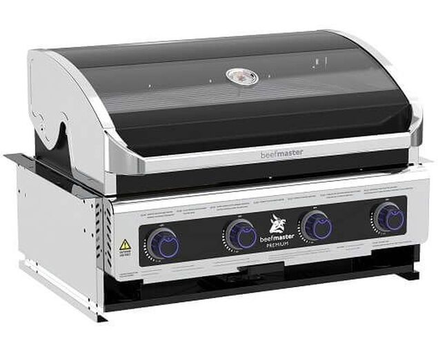 Premium Beefmaster 4 Burner Build-In BBQ, , hi-res image number null