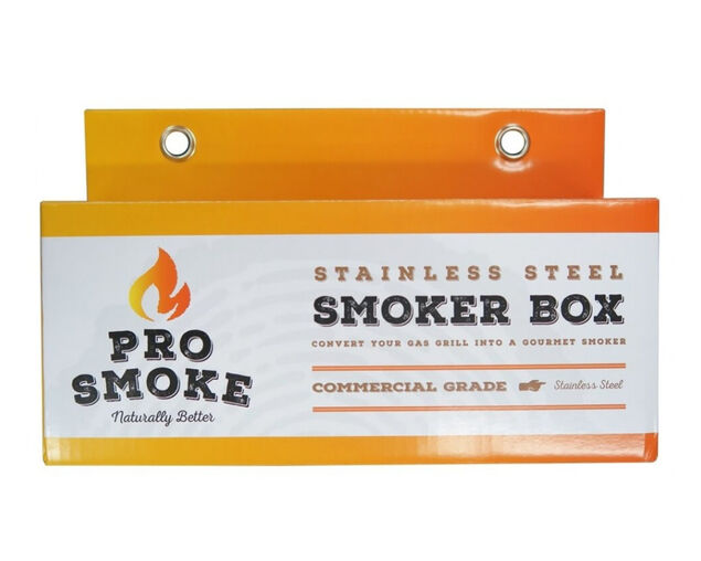Pro Smoke Stainless Steel Smoker Box with Lid, , hi-res